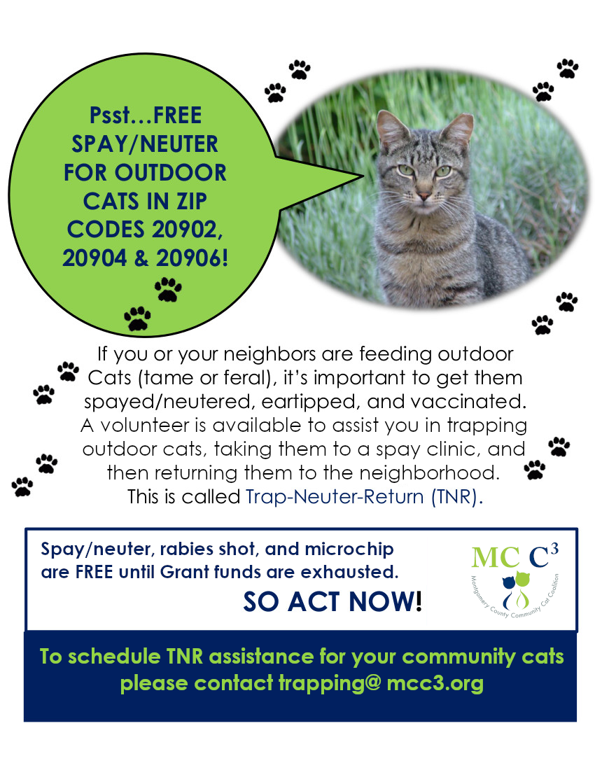 Community Cats Trap, Neuter & Return